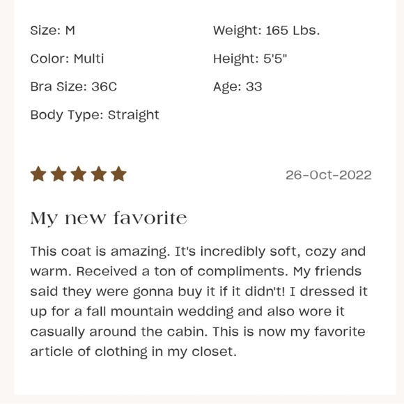 Anthropologie Brown and Cream Fringe Coat, S/M - Picture 11 of 11